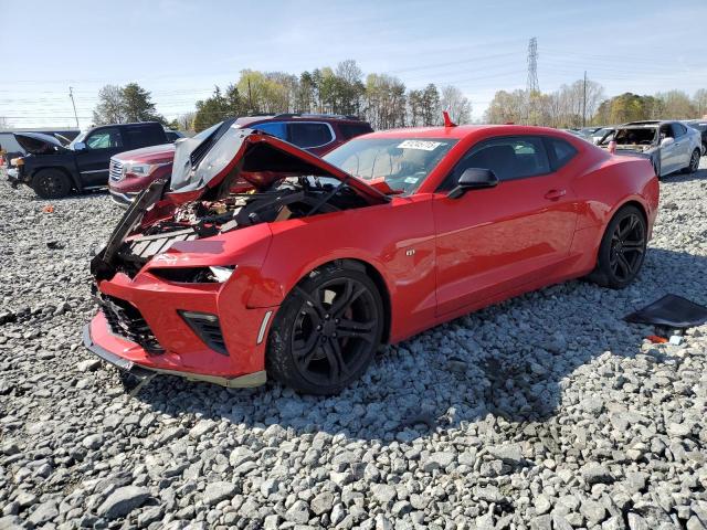 1G1FE1R70H0214895 - 2017 CHEVROLET CAMARO SS RED photo 1