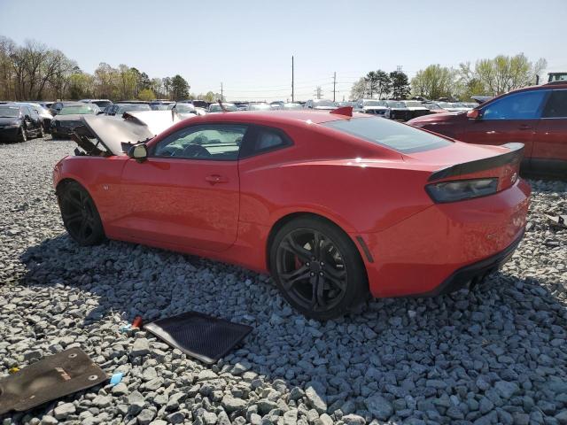 1G1FE1R70H0214895 - 2017 CHEVROLET CAMARO SS RED photo 2