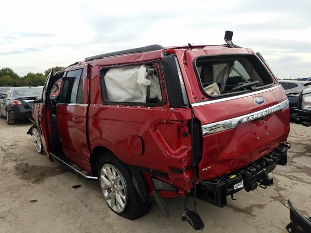1FMJK1HTXLEA68523 - 2020 FORD EXPEDITION MAX XLT RED photo 3