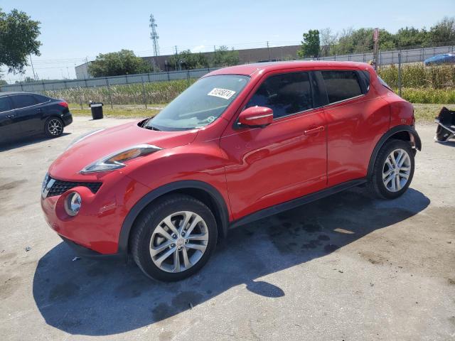 JN8AF5MRXFT505693 - 2015 NISSAN JUKE S RED photo 1