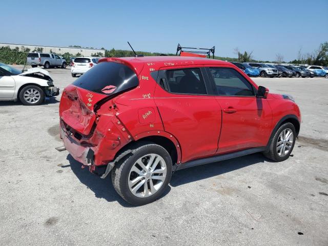 JN8AF5MRXFT505693 - 2015 NISSAN JUKE S RED photo 3