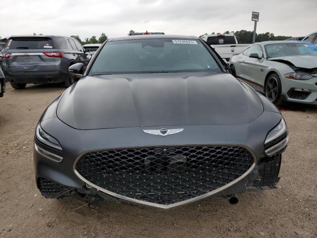 KMTG14TE6NU083364 - 2022 GENESIS G70 LAUNCH EDITION GRAY photo 5