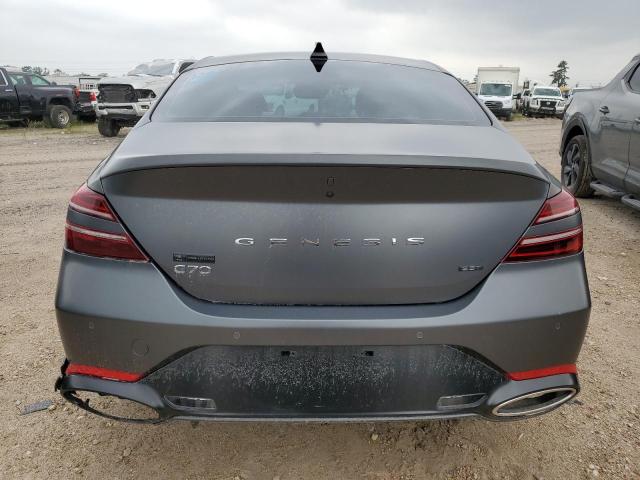 KMTG14TE6NU083364 - 2022 GENESIS G70 LAUNCH EDITION GRAY photo 6