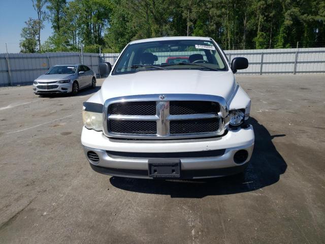 1D7HA18D94S775118 - 2004 DODGE RAM 1500 ST WHITE photo 5