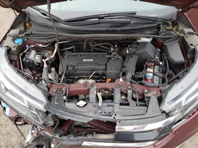 2HKRM4H77GH662742 - 2016 HONDA CR-V EXL BURGUNDY photo 11