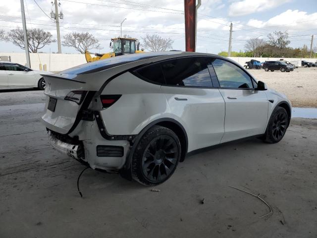 5YJYGDEEXMF088475 - 2021 TESLA MODEL Y WHITE photo 3