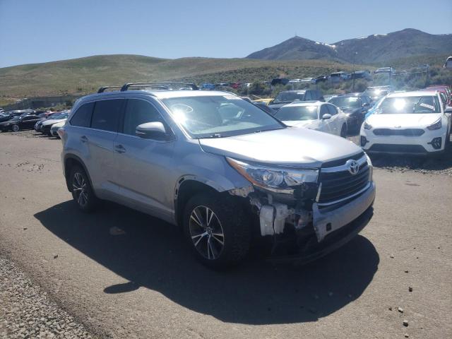 5TDJKRFH9GS318528 - 2016 TOYOTA HIGHLANDER XLE SILVER photo 4