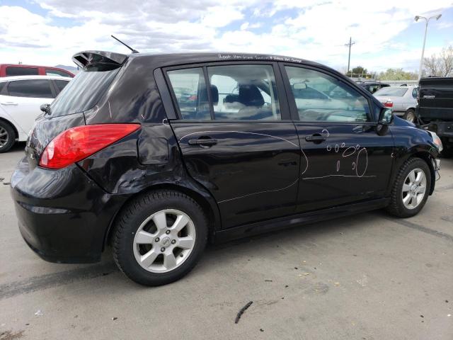 3N1BC1CP6AL377146 - 2010 NISSAN VERSA S BLACK photo 3