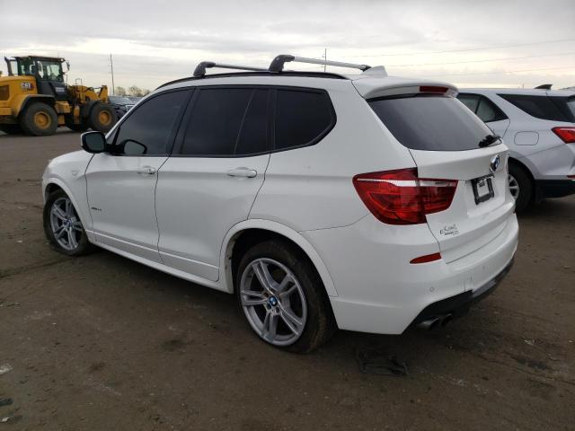 5UXWX7C55E0E82527 - 2014 BMW X3 XDRIVE35I WHITE photo 2