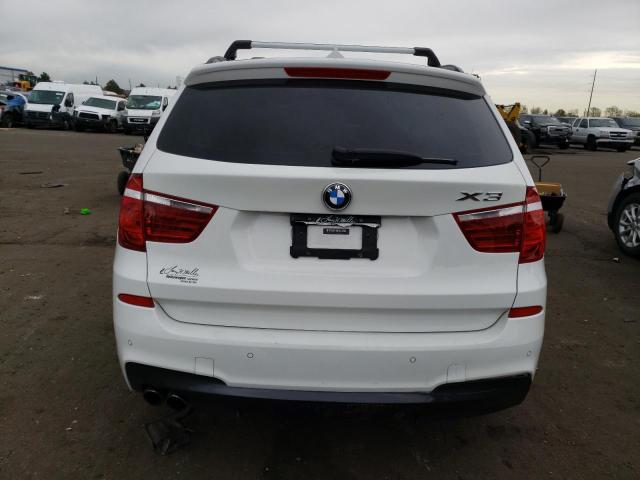 5UXWX7C55E0E82527 - 2014 BMW X3 XDRIVE35I WHITE photo 6