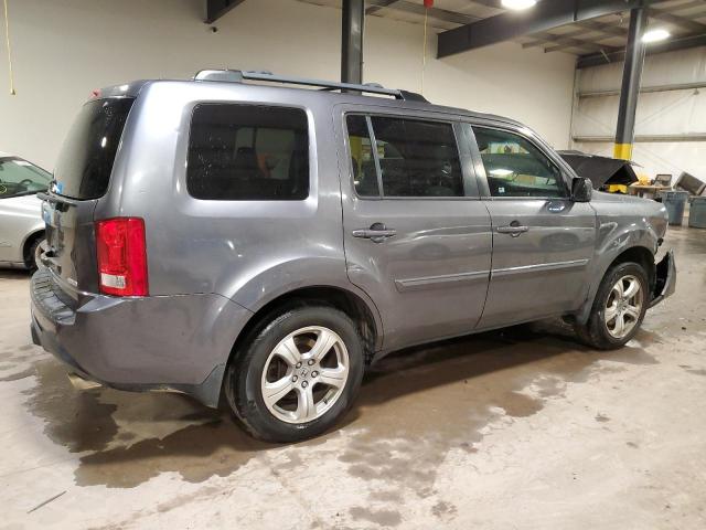 5FNYF4H55FB022983 - 2015 HONDA PILOT EXL GRAY photo 3