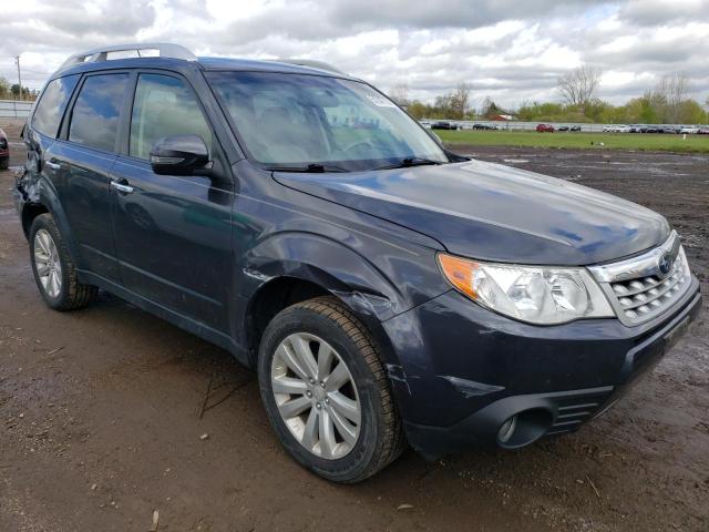 JF2SHAHC5CH461336 - 2012 SUBARU FORESTER TOURING 蓝色 照片 4