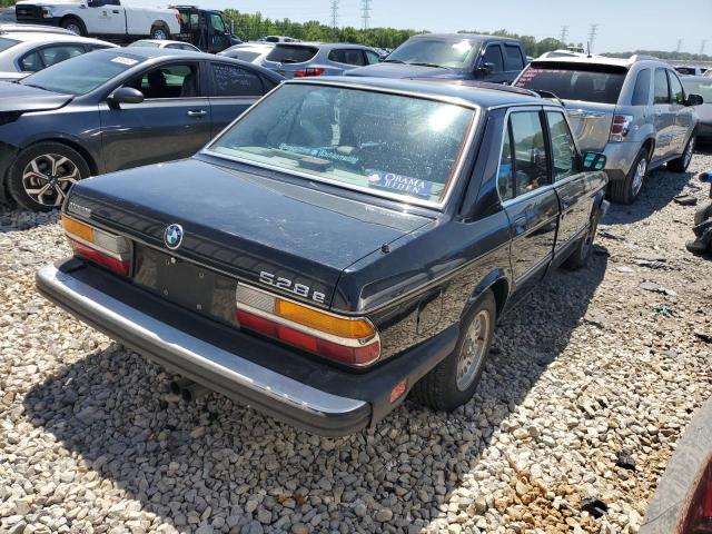 WBADK8308J9901116 - 1988 BMW 528 E AUTOMATIC BLACK photo 3