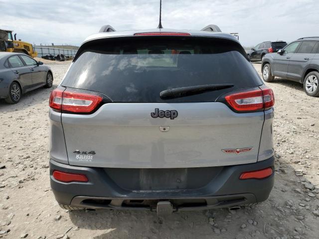 1C4PJMBS8EW160536 - 2014 JEEP CHEROKEE TRAILHAWK ვერცხლისფერი ფოტო 6