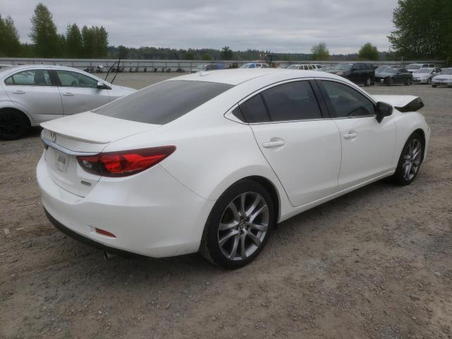 JM1GJ1W6XE1130107 - 2014 MAZDA 6 GRAND TOURING WHITE photo 3