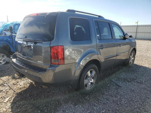 5FNYF4H53BB038190 - 2011 HONDA PILOT EXL CHARCOAL photo 3