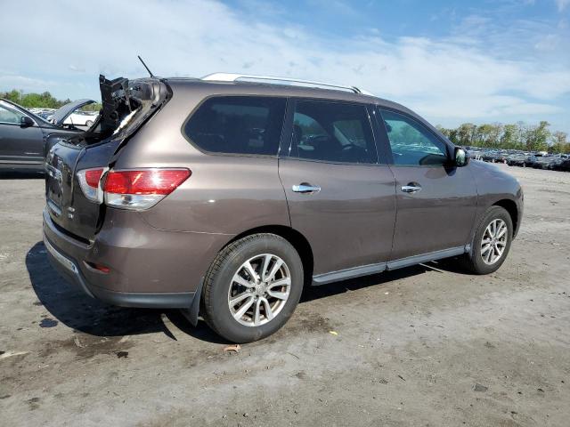 5N1AR2MM7FC624867 - 2015 NISSAN PATHFINDER S BROWN photo 3