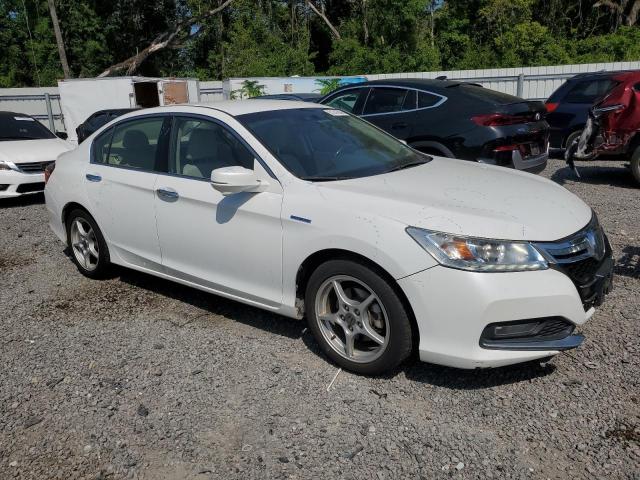 JHMCR5F79EC000068 - 2014 HONDA ACCORD PLUG-IN HYBRID WHITE photo 4