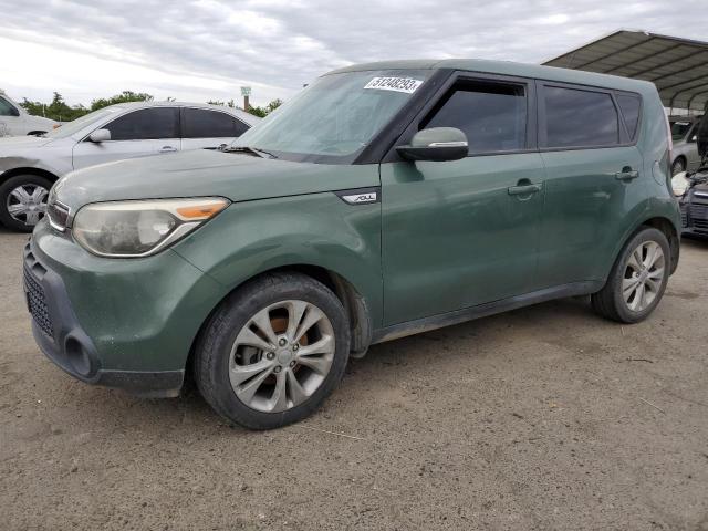 KNDJP3A58E7036609 - 2014 KIA SOUL + GREEN photo 1