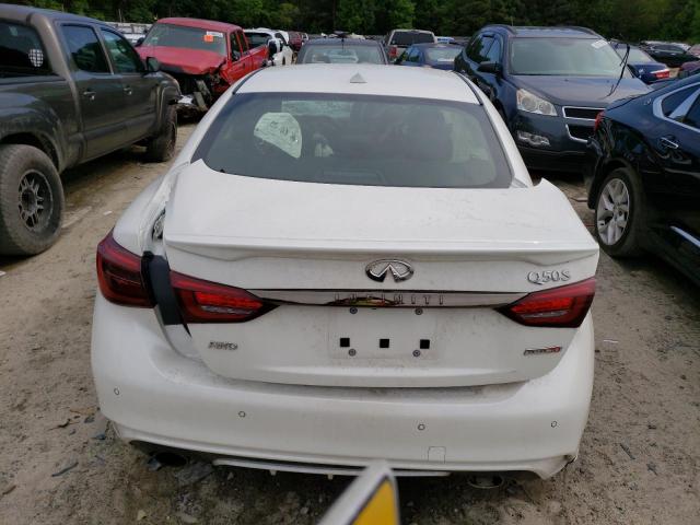 JN1EV7AR1LM253597 - 2020 INFINITI Q50 PURE WHITE photo 6