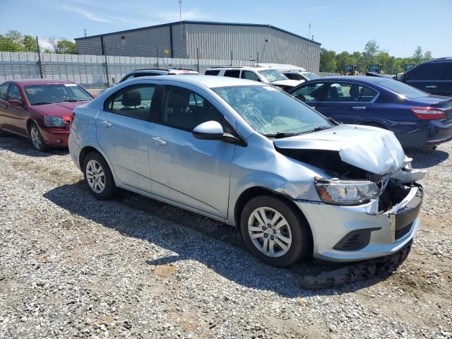 1G1JB5SH3H4140023 - 2017 CHEVROLET SONIC LS 蓝色 照片 4