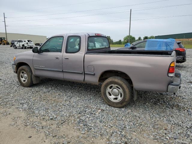 5TBRT34141S129725 - 2001 TOYOTA TUNDRA ACCESS CAB Մոխրագույն լուսանկար 2