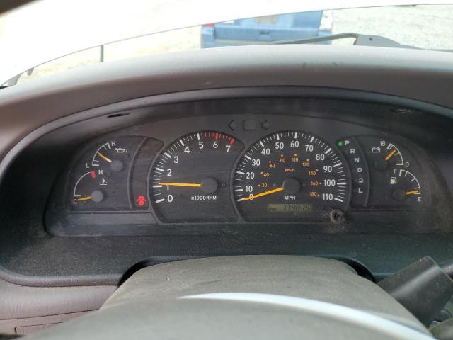 5TBRT34141S129725 - 2001 TOYOTA TUNDRA ACCESS CAB Մոխրագույն լուսանկար 9