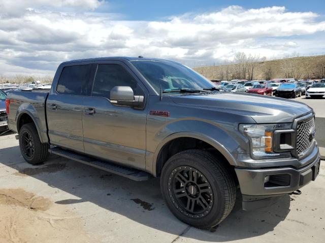 1FTEW1E50JFE74219 - 2018 FORD F150 SUPERCREW GRAY photo 4