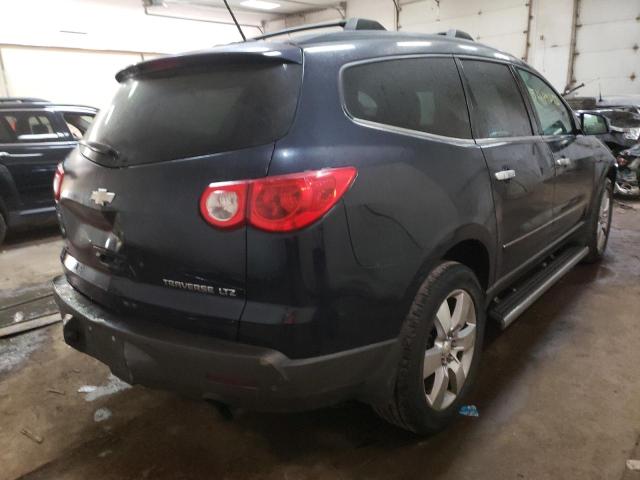 1GNKVLED6BJ282270 - 2011 CHEVROLET TRAVERSE LTZ BLACK photo 4