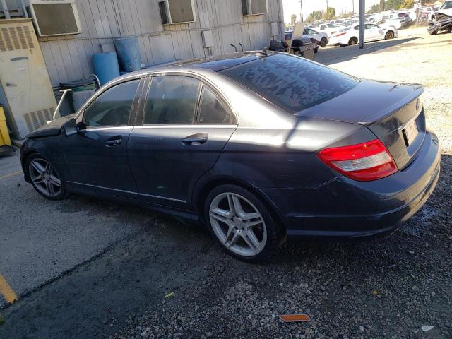 WDDGF5GB6AF492524 - 2010 MERCEDES-BENZ C 350 GRAY photo 2