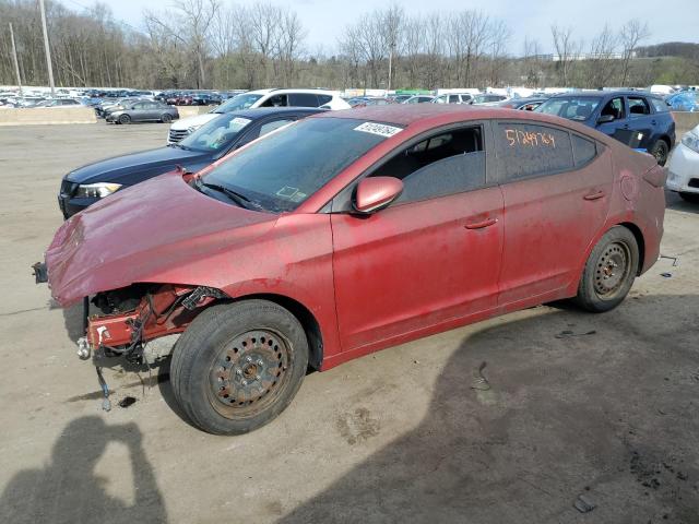 5NPD84LF8JH357044 - 2018 HYUNDAI ELANTRA SEL RED photo 1