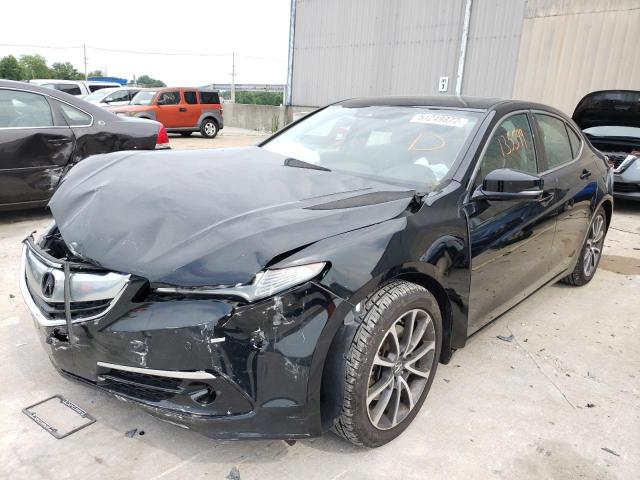 19UUB3F79FA004313 - 2015 ACURA TLX ADVANCE BLACK photo 2