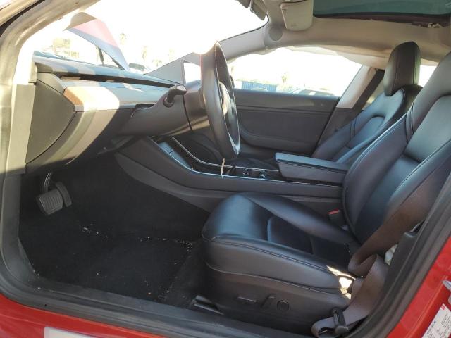 5YJ3E1EB8JF130187 - 2018 TESLA MODEL 3 RED photo 7