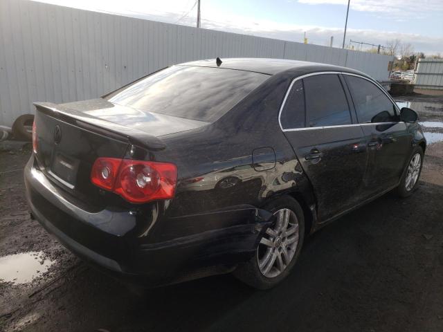 3VWEG71K37M114783 - 2007 VOLKSWAGEN JETTA WOLFSBURG 黑色 照片 3