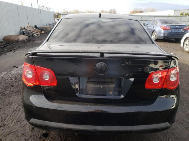 3VWEG71K37M114783 - 2007 VOLKSWAGEN JETTA WOLFSBURG 黑色 照片 6