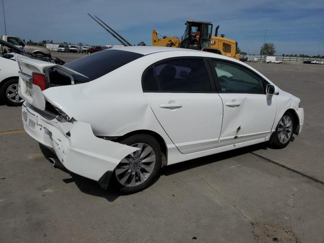 19XFA1F82BE023302 - 2011 HONDA CIVIC EX WHITE photo 3