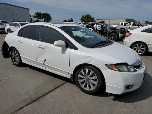 19XFA1F82BE023302 - 2011 HONDA CIVIC EX WHITE photo 4