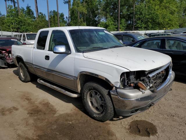 2GTEK19TX11301609 - 2001 GMC NEW SIERRA K1500 WHITE photo 4