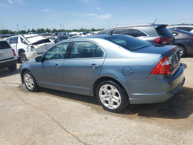 3FAHP0HA0BR317698 - 2011 FORD FUSION SE BLUE photo 2