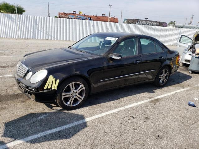 WDBUF70J25A625677 - 2005 MERCEDES-BENZ E 500 BLACK photo 1