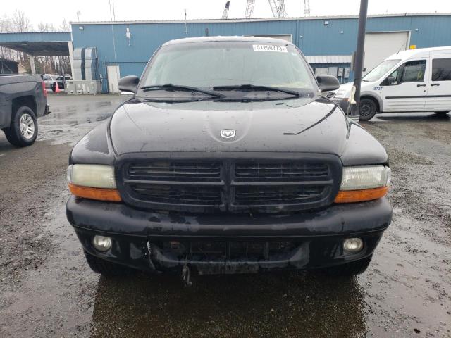 1D7HG38N33S146844 - 2003 DODGE DAKOTA QUAD SPORT BLACK photo 5