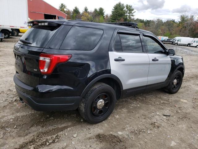 1FM5K8AR4KGA16400 - 2019 FORD EXPLORER POLICE INTERCEPTOR BLACK photo 3