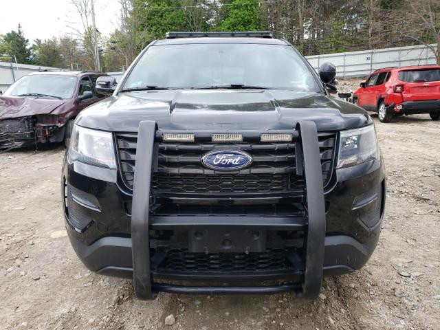 1FM5K8AR4KGA16400 - 2019 FORD EXPLORER POLICE INTERCEPTOR BLACK photo 5