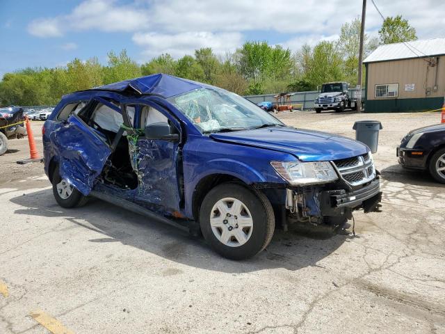 3C4PDCAB8CT265325 - 2012 DODGE JOURNEY SE BLUE photo 4