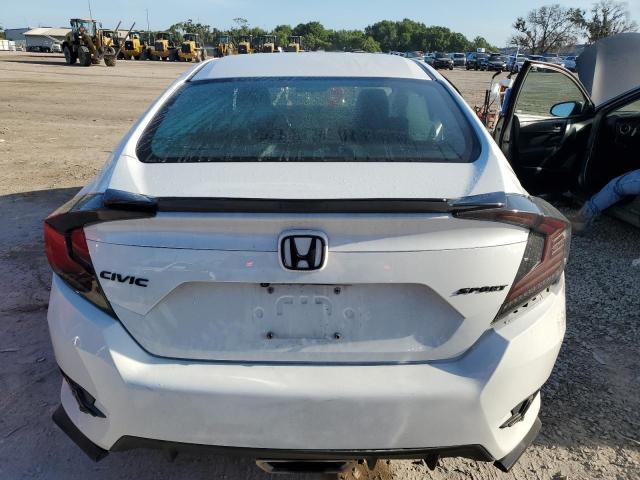 2HGFC2F89KH559718 - 2019 HONDA CIVIC SPORT WHITE photo 6