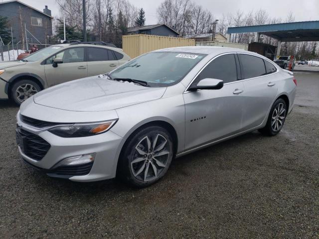 1G1ZG5ST9MF020380 - 2021 CHEVROLET MALIBU RS Gümüş foto 1