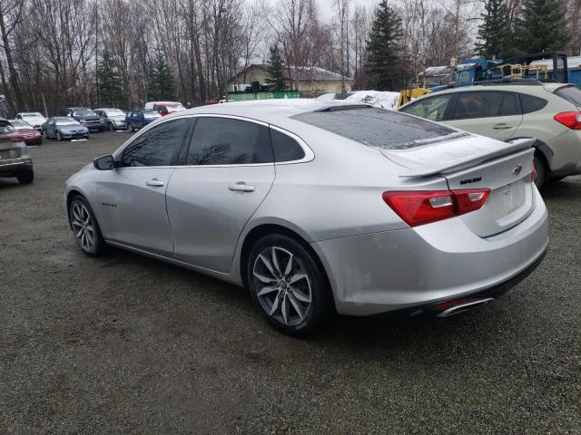 1G1ZG5ST9MF020380 - 2021 CHEVROLET MALIBU RS SILVER photo 2