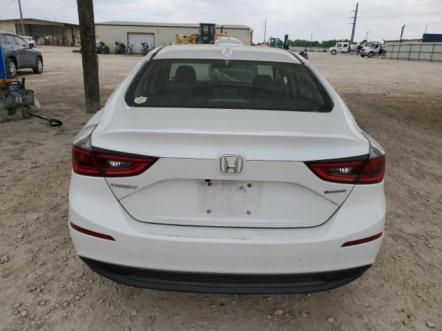 19XZE4F51ME005689 - 2021 HONDA INSIGHT EX WHITE photo 6