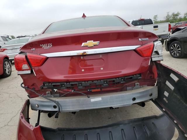 2G1125S38J9154829 - 2018 CHEVROLET IMPALA PREMIER RED photo 6