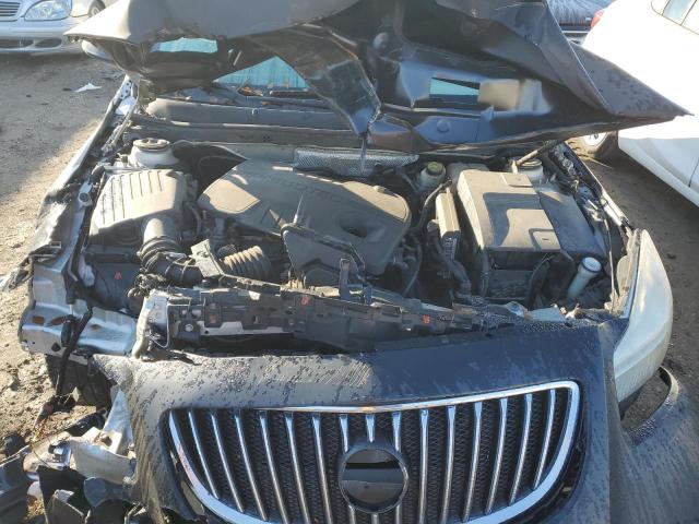 W04GR5EC8B1034697 - 2011 BUICK REGAL CXL SILVER photo 7